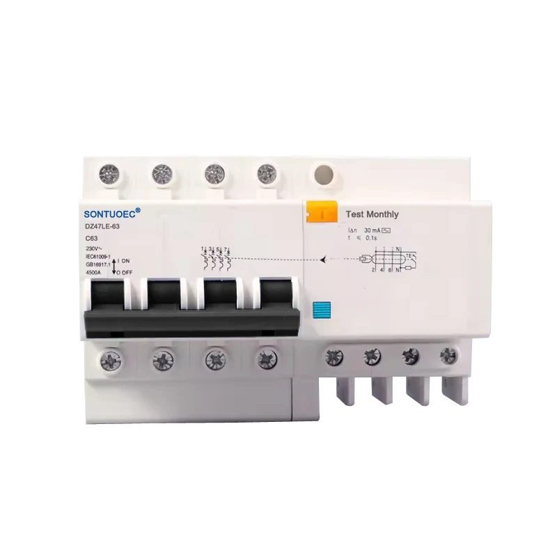 4P RCBO AC TİPİ
