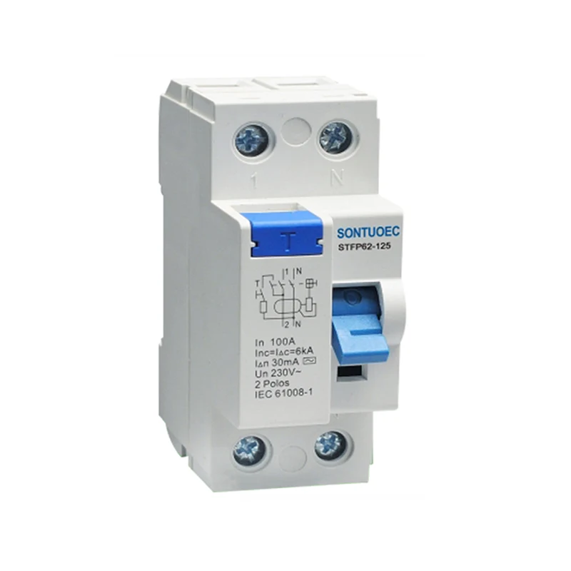 Elektronik Manyetik A tipi RCCB 125A/30mA
