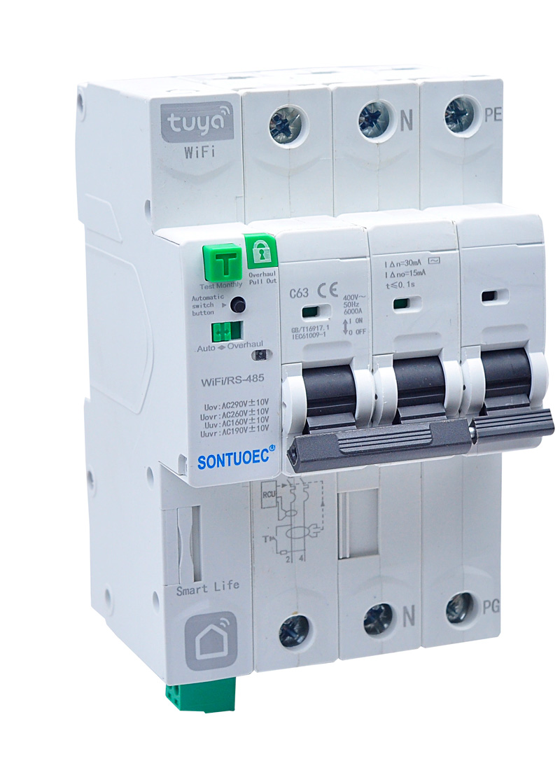 IoT 4G Devre Kesici WiFi Tuya APP Uzaktan Kumanda Kablosuz Uzaktan Kumanda