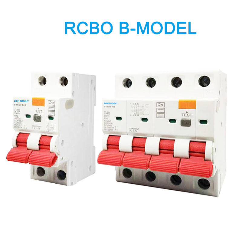 RCBO B Model 2p 4p KONUT AKTIR KİTAP KIRICI